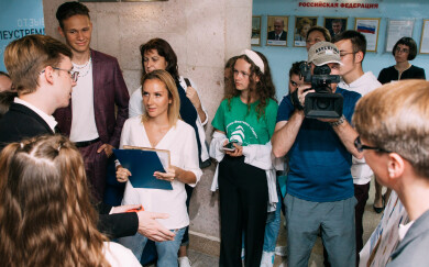 Мария Львова-Белова встретилась с участниками Форума детских общественных советов в «Океане»