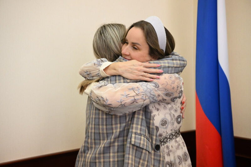 Мария Львова-Белова встретилась с семьями, попавшими в трудную жизненную ситуацию