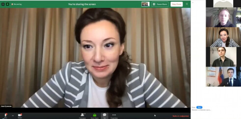 Анна Кузнецова обсудила с участниками Детских общественных советов проблемы в сфере детства