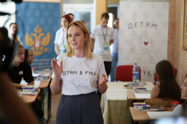 Мария Львова-Белова запустила на Донбассе проект по социальной адаптации подростков, переживших военные действия