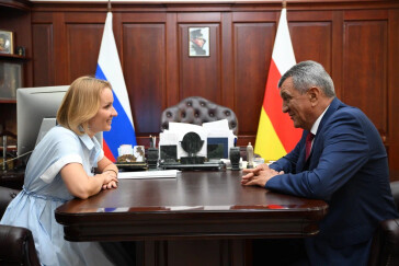 Детский омбудсмен и глава Северной Осетии – Алании обсудили совместные проекты