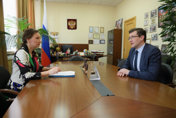 Детский омбудсмен провела рабочую встречу с губернатором Нижегородской области