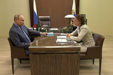 Анна Кузнецова рассказала Президенту РФ о результатах деятельности Института уполномоченных по правам ребенка