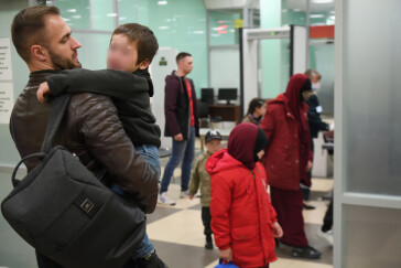 При содействии Марии Львовой-Беловой из Сирии на родину вернулись ещё 10 российских детей