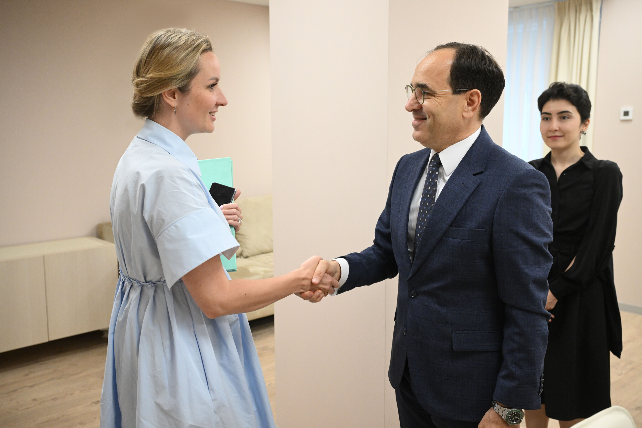 Мария Львова-Белова встретилась с послом Турции Танжу Бильгичем