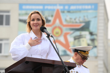 Мария Львова-Белова поздравила будущих морских офицеров с Днем знаний