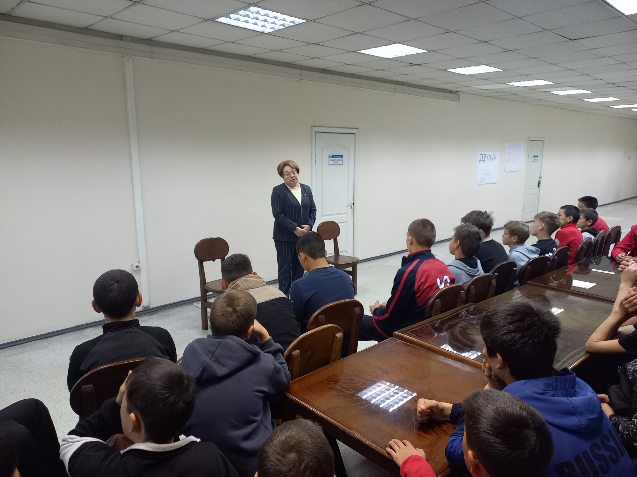 Поддержали спортивный проект